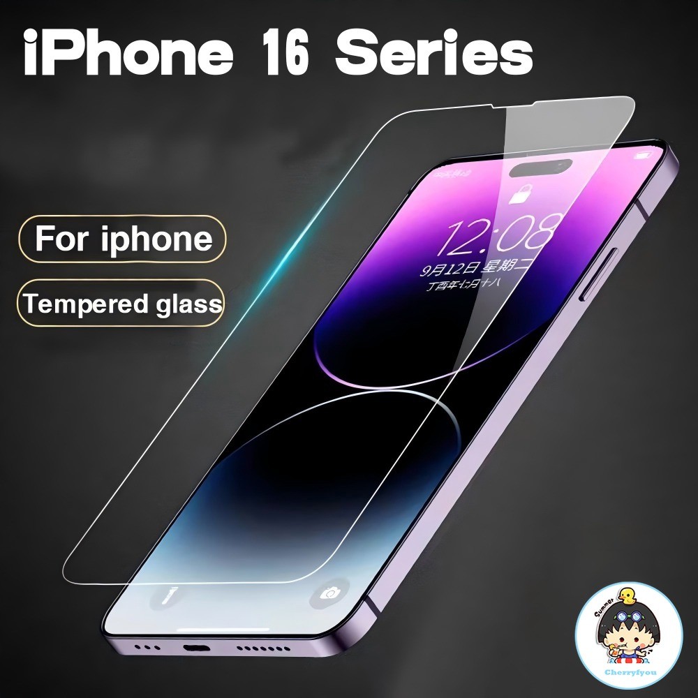 Miếng Dán Bảo Vệ Màn Hình 500D Cho Iphone 16 15 14 13 12 Pro Max 11 Pro Max Xs Xr Xs Max 6S 8 7 Plus Full Cover Kính Cường Lực Bảo Vệ