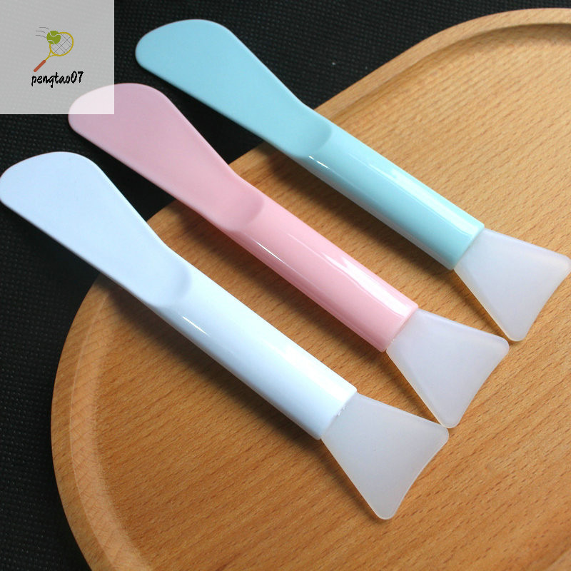 Pengtao07 Silicone Mặt nạ Bàn chải mềm với Cạp Tích hợp Dual-use Mud Film Brush DIY Film Adjusg Beau