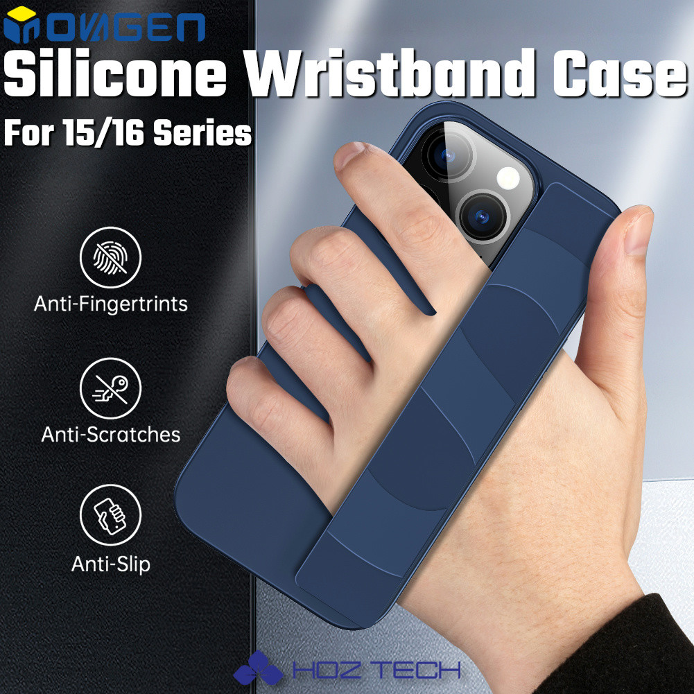 Inovagen Cho Điện Thoại 15 16 16ProMax Dây Đeo Cổ Tay Vỏ Điện Thoại, Vỏ Điện Thoại Silicon Chống Sốc