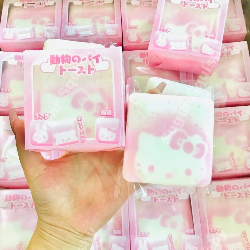 Sugar Squishy KTcat Mousse Cake Squishy tăng chậm