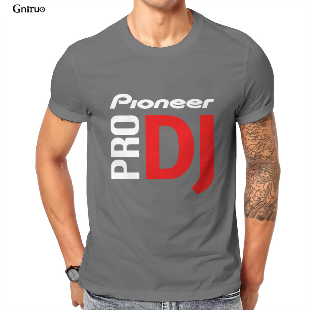 PIONEER PRO DJ rock Áo thun nam trắng Punk Vintage thập niên 90 104861