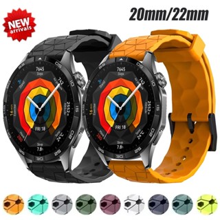 Dây đeo đồng hồ cho Huawei Watch GT5 / GT4 / GT3 / GT2 46mmSwim Dây đeo đồng hồ thông minh cho Huawei GT3 / 2 42mm Silicone mềm mại thoáng khí thể thao Nẹp