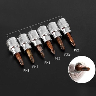 【Instock】Drive Bit Socket H3-H10 T10-T55 Socket Screwdriver Bit 1 Pc 3/8 Inch Durable