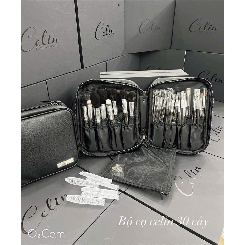 bộ cọ celin 30 cây siêu đẹp mướt mịn chuẩn chính hãng
