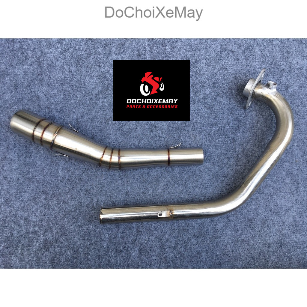 Cổ Pô 2 khúc from Stb và Wrx dành cho Satria Fi Raider Fi , winner sonic Exciter 150 155 mối hàn đẹp