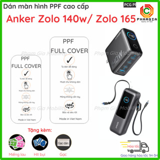 Dán màn hình PPF Củ Sạc Pin dự phòng Anker Zolo A2345 A121B A1339 Cuktech 10 Ultra EcoFlow RAPID Pro 165w 140w Ugreen