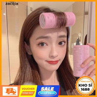 Set lô uốn tóc tự dính mái bay size to xoăn lượn, lô uốn tóc mái bay lõi nhôm, phụ kiện tóc nữ E1898