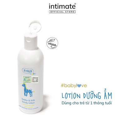 Sữa Dưỡng Ẩm Làm Mềm Bảo Vệ Toàn Thân Cho Trẻ Từ 1 Tháng Tuổi Ziaja 300ml