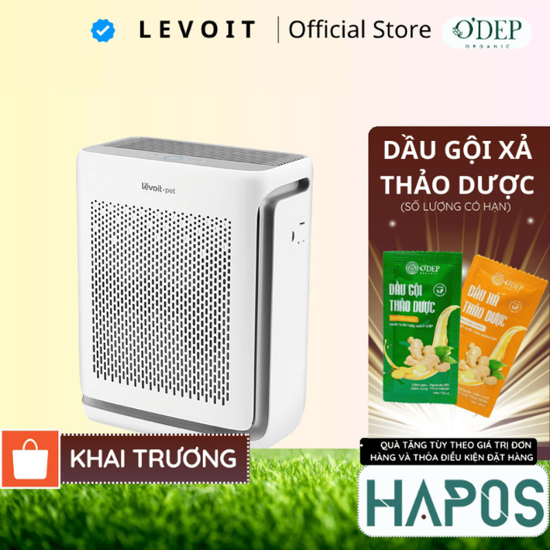 Máy lọc không khí Levoit Vital 100S 52m2 | Khử mùi diệt khuẩn | Hút lông thú cưng cực mạnh - HAPOS HOF