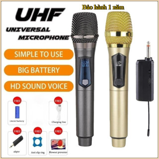  【SALE MẠNH Micro không dây Bản gốc chuyên nghiệp Karaoke gia đình đa chức năng Tiệc ngoài trời 