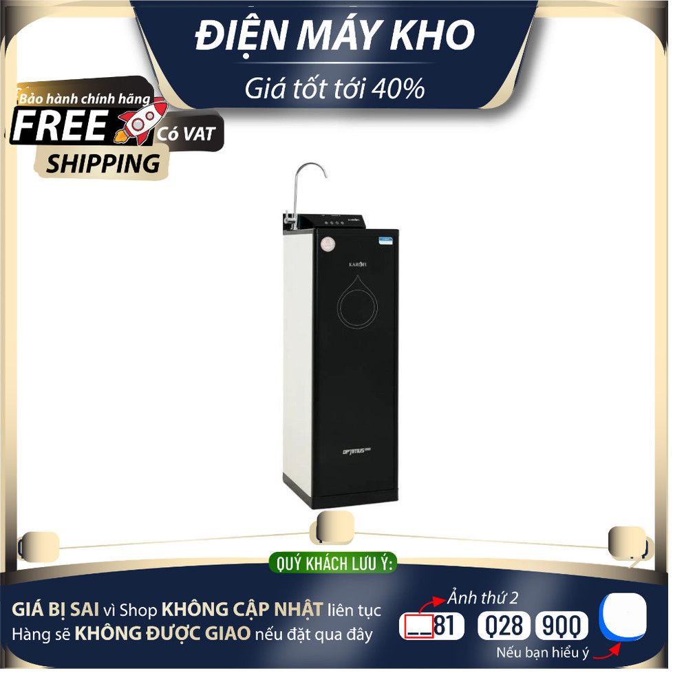 MÁY LỌC NƯỚC KAROFI OPTIMUS PLUS O-P1310 10 LÕI | KAROFI P1310 | P1310 - Mới 100% Mới 100%