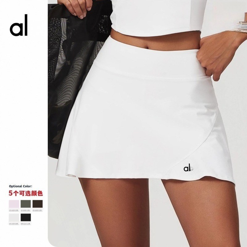 Quần váy ALO chính hãng sản xuất tại Mỹ, dành cho pickleball và tennis, eo cao, có quần lót chống nh
