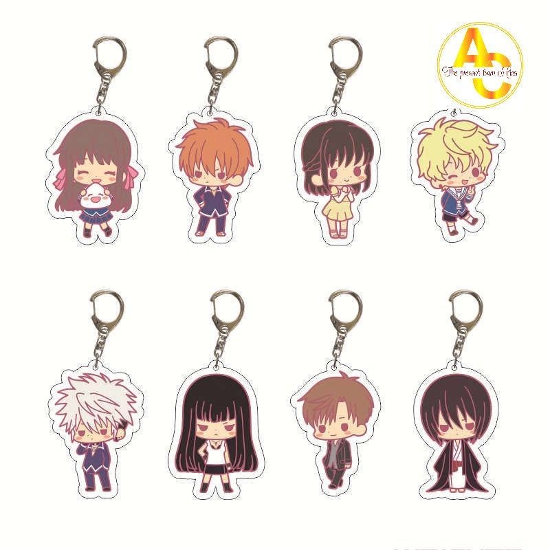 Fruits BASKET Chibi Móc Khóa Honda Tohru Souma Kyo Hoạt Hình Nhật Bản  WrightZ