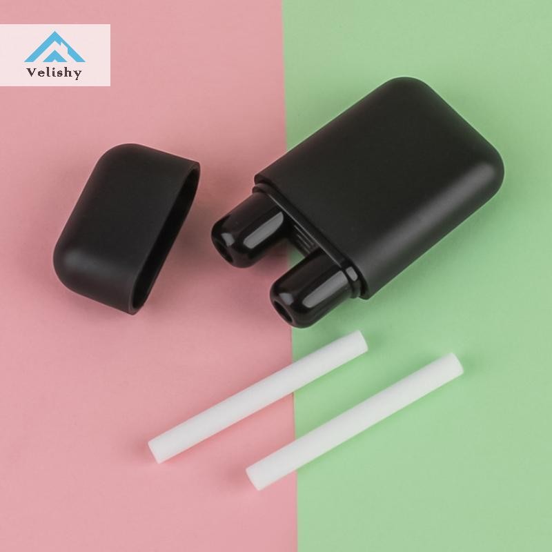 Velishy Double Hole Energizing Energy Bar Hương liệu Máy hít mũi Năng lượng Vapors Stick Rỗng Hương 