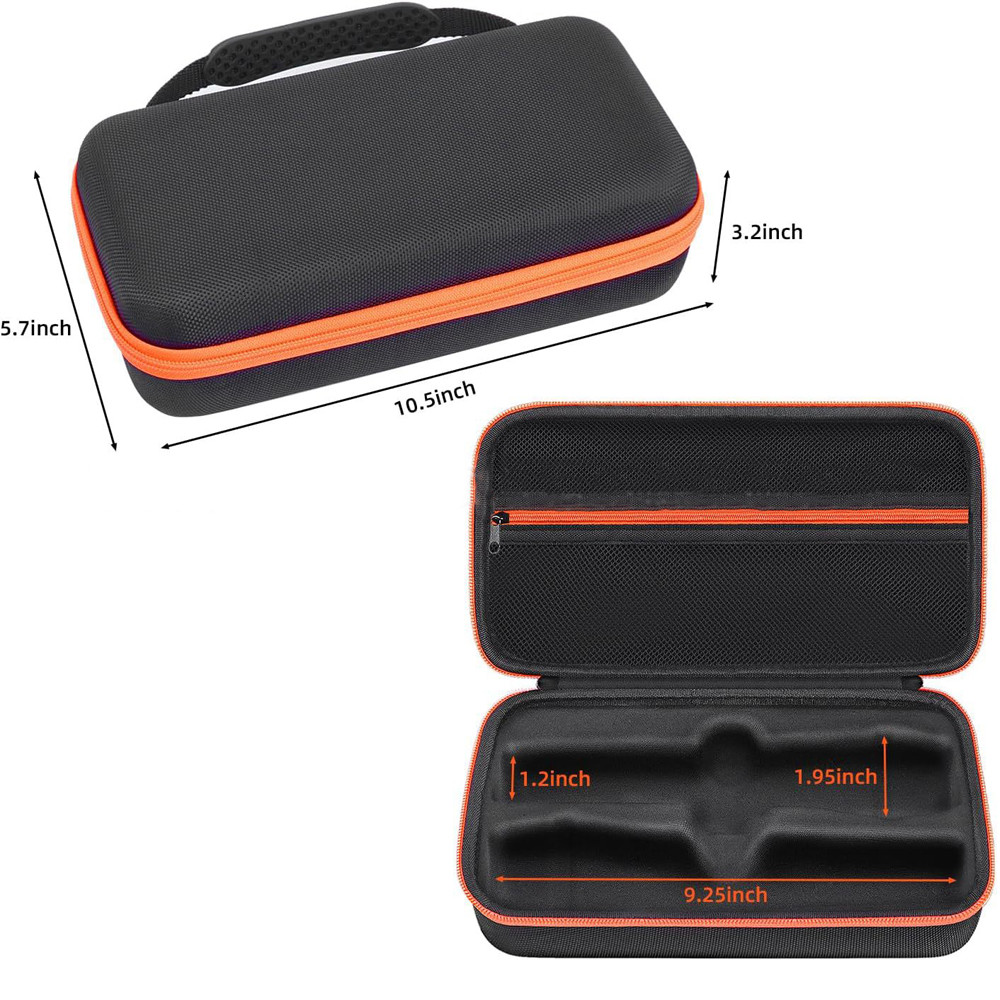 Ốp Lưng Micro Cho JBL PartyBox Không Dây Hai Hệ Thống Micro, Chống Sốc Cầm Tay Kép Mic Cứng Du Lịch 