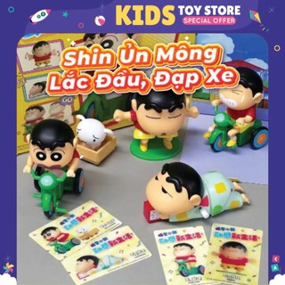 Đồ Chơi Shin Ủn Mông, Lắc Đầu, Đạp Xe Hài Hước, Đồ Chơi Giải Trí Cực Vui Cho Bé – Kids Toy