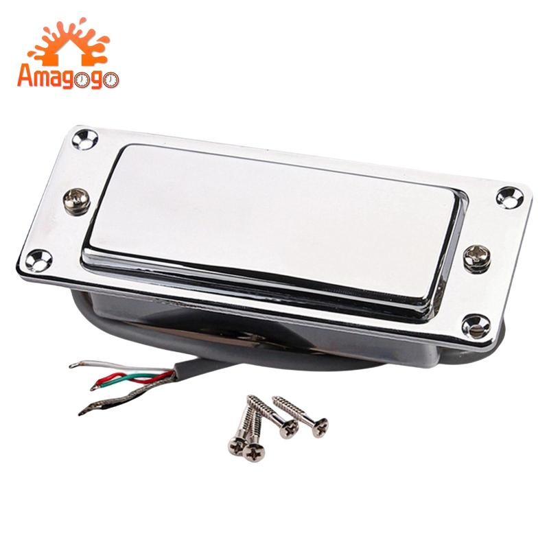 Hợp Kim Kẽm Đàn Guitar Điện Pickup Bộ Phận Đàn Guitar Điện Mini Humbucker Pickup Set Cho Đàn Guitar 