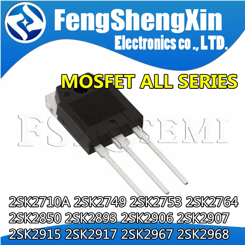 10 Miếng K2710A K2749 K2967 K2968 2SK2710A 2SK2749 2SK2753 2SK2764 2SK2850 2SK2893 2SK2906 2SK2907 2