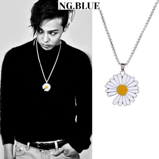  Vòng cổ dây chuyền nam nữ hình hoa cúc GD ván trượt  thép titan không gỉ đẹp phụ kiện trang sức thời trang dáng dài 