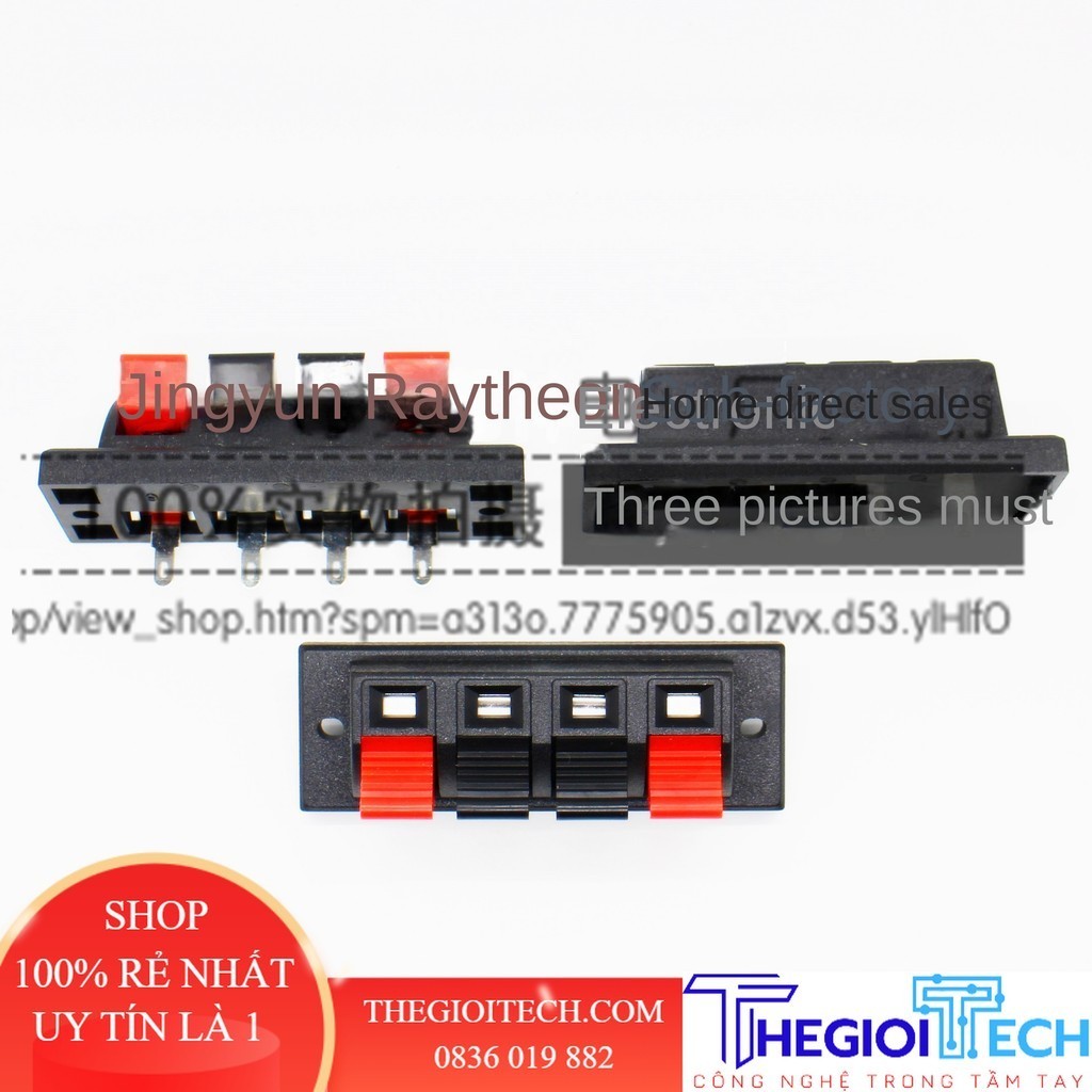 Ổ Cắm Nối Trực Tiếp WP4-10 Với Tấm Kim Loại, Tấm Thép Không Gỉ, Kẹp Nhiệt Độ Cao, Lỗ Vuông, Kẹp Âm Thanh Bốn Vị Trí Lớn - Bình Thường
