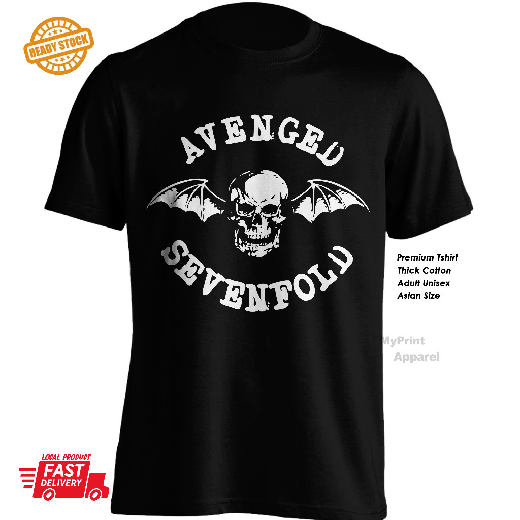 Avenged Sevenfold American Heavy Metal Rock Band Tee / Áo thun / Graphic Tee