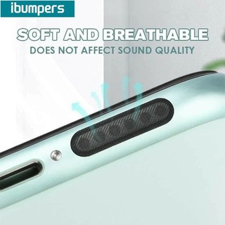 Ibumpers 10 Cái / tờ Điện Thoại Di Động Chống Bụi Lưới Dán Loa Chống Bụi Lưới Miếng Dán