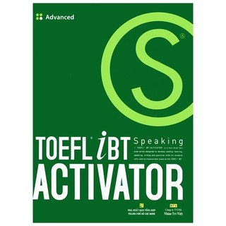 Sách TOEFL iBT Activator Speaking Advanced