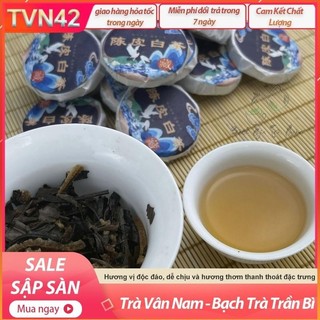 Trà vân nam - bạch trà trần bì - 8g