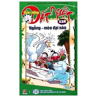 Sách - thần đồng đất việt -tập 228: ngỗng - mèo đại náo