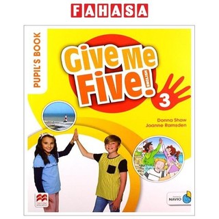Give me five! level 3 pupil's book pack with navio app