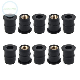 【NEW】Nuts For bodywork ATV applications Windshield Motorcycle Mounting Vibration