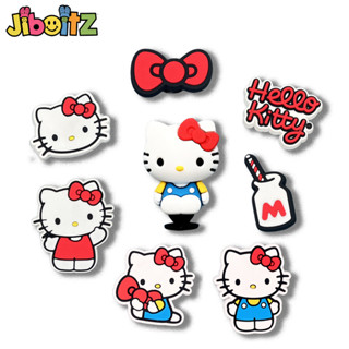 Charm Crocs Jibbitz Khóa Giày Hello Kitty Hoạt Hình Dễ Thương Lỗ Giày Phụ Kiện Sticker Dép Crocs