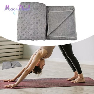 Khăn tập Yoga MagiDeal Thiết bị tập Yoga Khăn trải giường tập Yoga gấp cho thảm tập Yoga Thảm tập Yoga