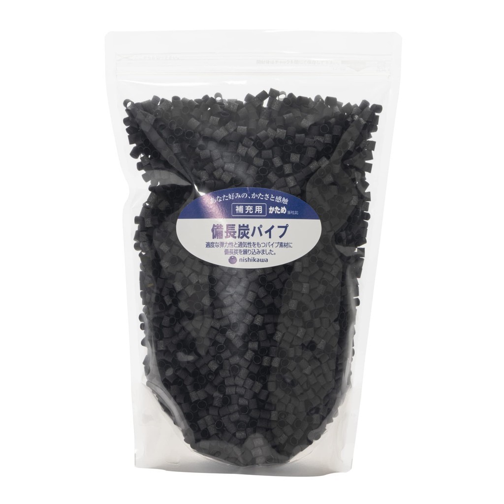 Nishikawa Nishikawa Gói nạp gối ống 300g Nhồi 300g Ống than Bincho cho màu đen mịn mịn EKA2689202M