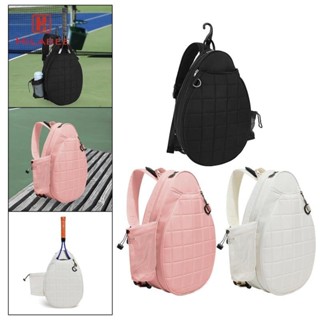 Hilabee Túi Tennis Quilted Tennis Đeo Ngang Ba Lô Chuyên Nghiệp Đựng Bình Nước Ngoài Trời Túi Thể Thao Cầu Lông Vợt Túi