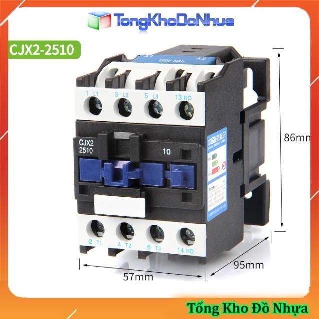 Khởi động từ công suất lớn CJX2 1210 2510 - 220v
