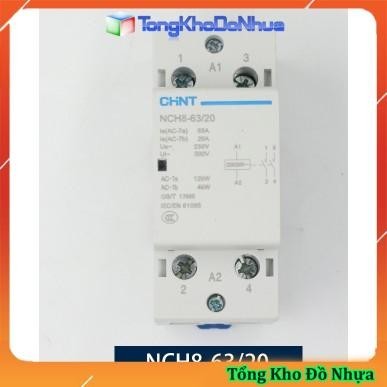 Khởi động từ 1 pha CHINT 63A/20 220V