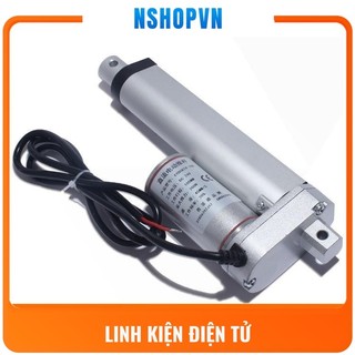Xi Lanh Điện 12V hành trình 200mm tốc độ 15mm/s, 45mm/s