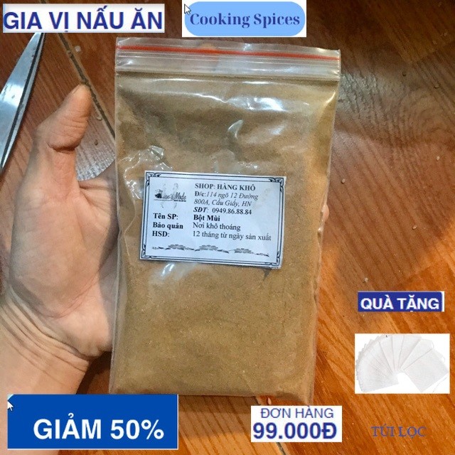 100gr Bôt mùi hay bột ngò