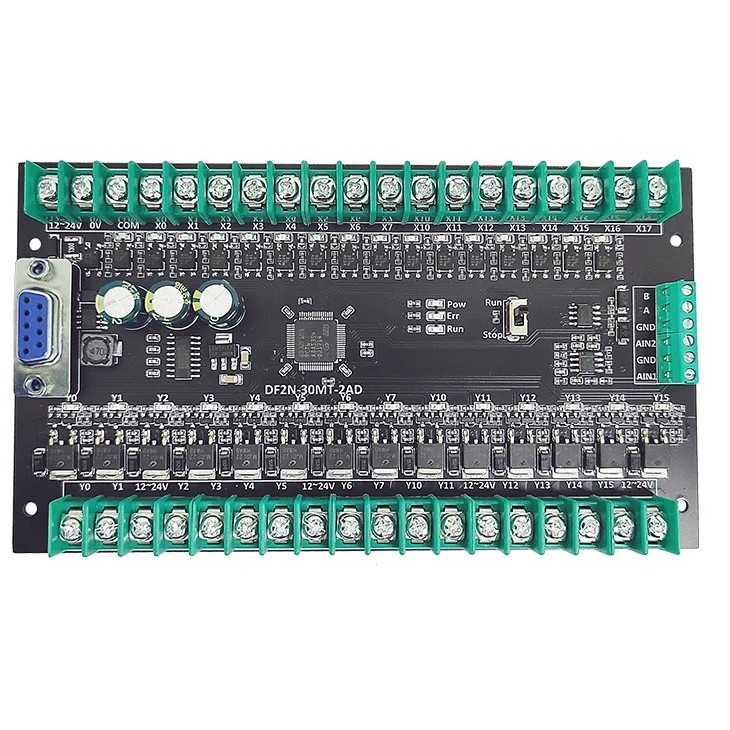 FX2N 30MT 2AD RS485 Nguồn điện DC 12-24V GX-Develoer 8.5