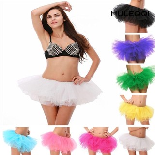 HULEQQI Váy choàng vải tuyn câu lạc bộ gợi cảm 5 lớp dành cho nữ