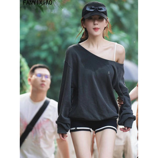 FANYIXIAO áo phông áo thun nữ croptop baby tee Cổ điển Stylish Vintage phổ biến WWY2480LDM 35Z240830