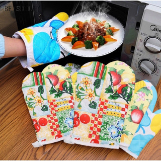 Găng Tay Cotton Cách Nhiệt Chống Trượt Chống Đóng Băng Màu Sắc Ngẫu Nhiên