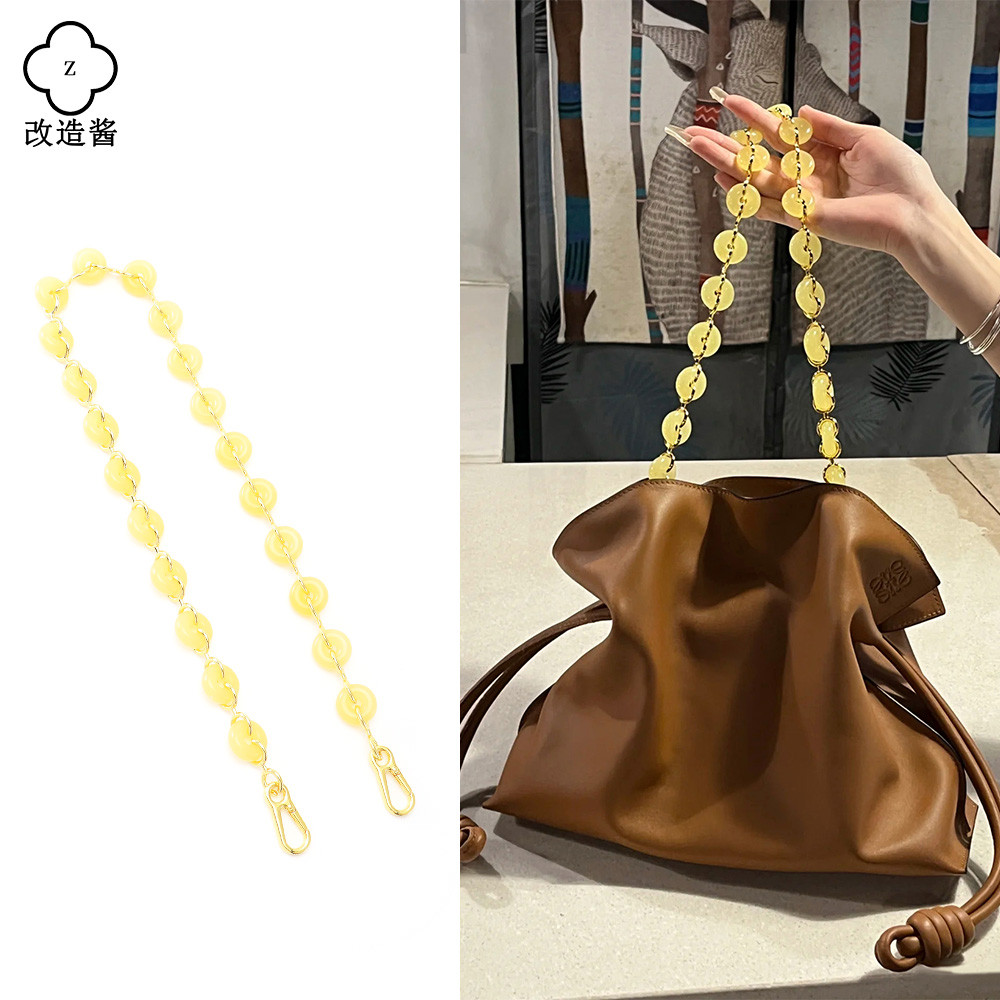 Thích hợp cho loewe loewe Túi Wafer Donut Dây chuyền chuyển đổi Túi đeo chéo nách với phụ kiện dây c