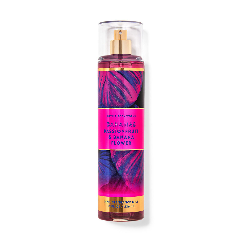 BAHAMAS Passionfruit & Banana Flower - Body Mist Bath & Body Works 236ML