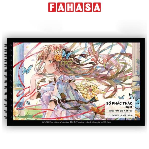 Sổ Lò Xo Phác Thảo Flight - Họa Sĩ Nhật Bản Yukoring A5 - Giấy Trơn - 72 Trang 190gsm - Odom Paper