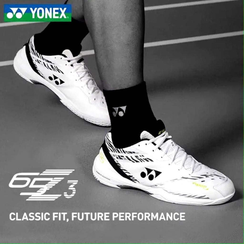Giày Cầu Lông Yonex 65Z3 Trắng đen Cao Cấp