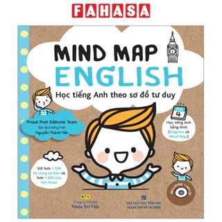 Sách Mind Map English - Học Tiếng Anh Theo Sơ Đồ Tư Duy (Tái Bản 2024)