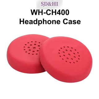 Miếng đệm tai xốp SDHI Miếng đệm tai bằng da Tay cầm thay thế Miếng đệm tai xốp Thay thế cho tai nghe Sony WH-CH400 (vn)