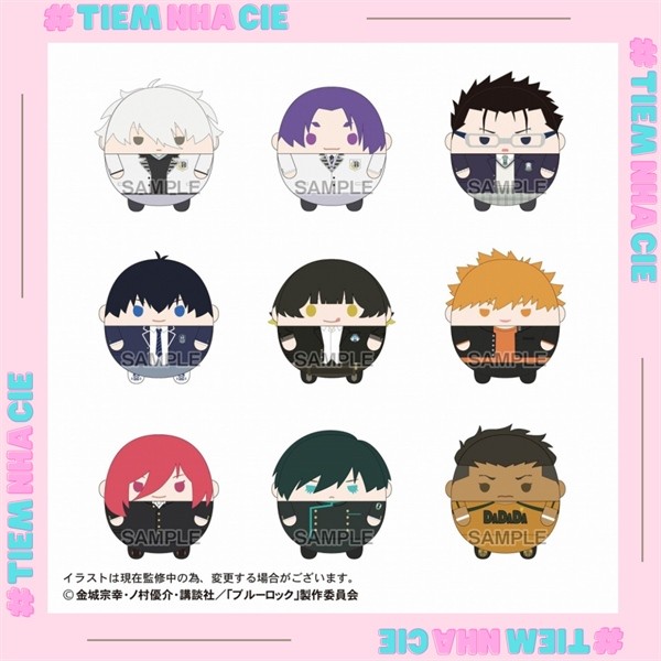 [Tiệm nhà Cie] Gấu FUWA nhân phẩm Blue Lock Tiền Đạo Số 1 EPISODE NAGI
